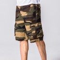 Short Masculino Camuflagem Varios Bolsos Do verão