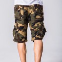 Short Masculino Camuflagem Varios Bolsos Do verão