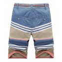 Short Casual Men's Casual Beach Striped Fashion