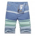 Short Curto Masculino Casual Moda Praia Listrado