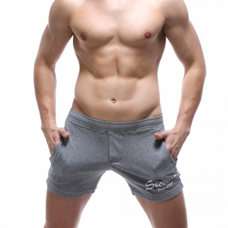 Short Masculino Curto Estampado Confortavel Moletom