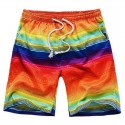 Bermuda Short Beach Fashion Mens Casual Print