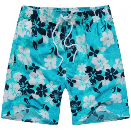 Men's Short Bermuda Fashion Beach Style Summer Print