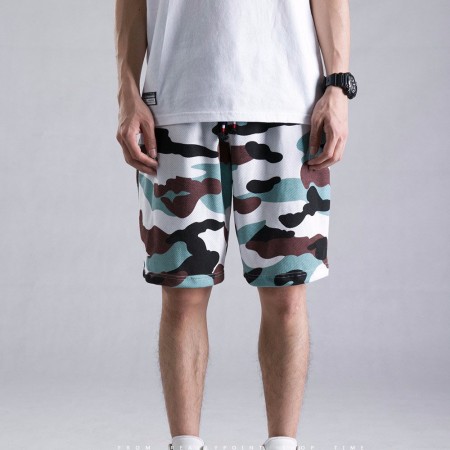 Men's Short Camouflage Military Casual Colorful