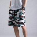 Men's Short Camouflage Military Casual Colorful