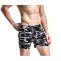 Short Casual Masculino Curto Estampado Camuflagem Moda Praia