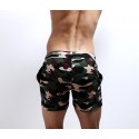 Short Casual Men's Short Print Camouflage Beachwear