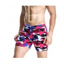 Short Casual Masculino Curto Estampado Camuflagem Moda Praia