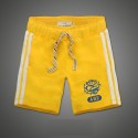 Short Curto Masculino Casual Academia Moletom Bordado