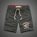 Short Curto Masculino Casual Academia Moletom Bordado