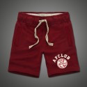 Short Curto Masculino Casual Academia Moletom Bordado