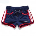 Short Curto Masculino Boxer Listrado Moda Casual Sexy