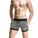 Short Curto Masculino Listrado Moda Praia Verão