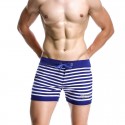 Short Curto Masculino Listrado Moda Praia Verão