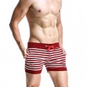 Short Curto Masculino Listrado Moda Praia Verão