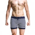 Short Curto Masculino Listrado Moda Praia Verão