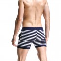 Short Curto Masculino Listrado Moda Praia Verão