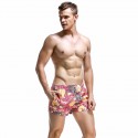 Short Masculino Curto Floral Estampado Confortável Moda Praia Verão