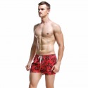 Short Masculino Curto Floral Estampado Confortável Moda Praia Verão