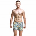 Short Masculino Curto Floral Estampado Confortável Moda Praia Verão