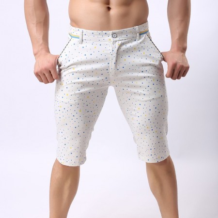 Short Masculino Casual Estampado Moda Verão