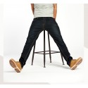 Men's Pants Navy Blue Details Modern Exclusive