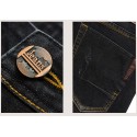 Men's Pants Navy Blue Details Modern Exclusive