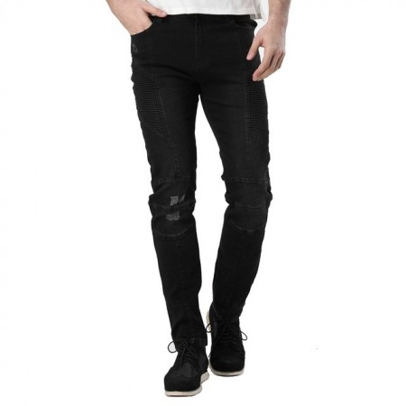 Calça Jeans Masculina Básica Moderna Elegante Reta