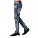 Calça Jeans Masculina Básica Moderna Elegante Reta