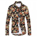 Men's Floral Shirt Avaian Style Summer Beach Print