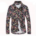 Men's Floral Shirt Avaian Style Summer Beach Print