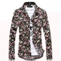 Men's Floral Shirt Avaian Style Summer Beach Print