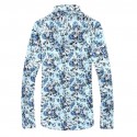 Masulina Shirt Floral Social Modern Style Beach Summer