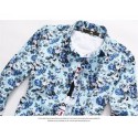 Masulina Shirt Floral Social Modern Style Beach Summer