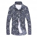 Masulina Shirt Floral Social Modern Style Beach Summer