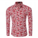 Camisa Estampada Floral MAsculina Moda Praia Estilo Férias Havaiana