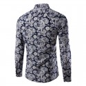 Men's Shirt Retro Pattern For Party Romantic Events Dating