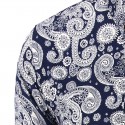 Camisa Masculina Estampa Retro Para Festa Jantares Encontros Romantico