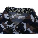 Camisa Masculina Camuflada Exercito Manga Longa Estampada