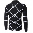 Men's Casual Shirt Rectangles Casual Stripes Fashionable
