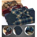 Men's Chess Lumberjack Shirt High-End Long Sleeve Jacket