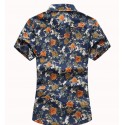 Men's Social Shirt Party Short Sleeve Button Club