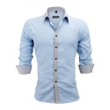 Men's Casual Social Shirt Long Sleeve New Fashion Button