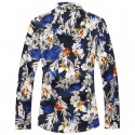 Men's Shirt Fashion Colorful Floral Style Beach Summer