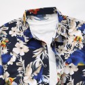 Camisa Masculina Moda Estilo Floral Colorida Praia Verão