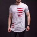 Camiseta Masculina Oversized Malhadado Rasgos de Fera Casual