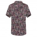 Camisa Masculina Moda Casual Estampada Verão Flores