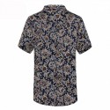 Men's Casual Shirt Fashion Printed Summer Flowers