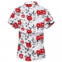 Camisa Masculina Florida Casual Moda Praia Verão Avaiana