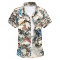 Florida Men's Fashion Shirt Avaiana Summer Beach